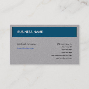 Unieke moderne professionele minimalistische chic visitekaartje