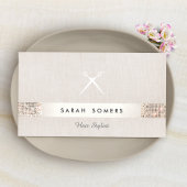 Unieke, moderne schaar van de Stijllijst van het H Visitekaartje