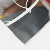 Unieke, moderne serie-foto-hoofdlettertypografie fleece deken (Hoek)