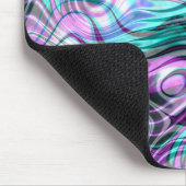 Unieke, moderne, stijlvolle marmer Swirls Art Moti Muismat (Hoek)