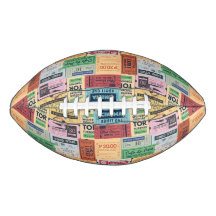 Unieke moderne vintage roestige bioscoopkaartjes