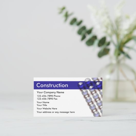 Unieke moderne Visitekaartjes (Staand voorkant)