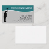 Unieke, moderne Visitekaartjes voor huizenschilder (Voorkant / Achterkant)