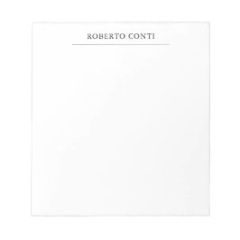 Unieke moderne vlakte minimalistisch notitieblok