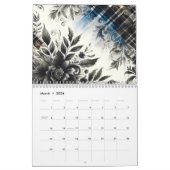 Unieke moderne Waterverf Abstracte kunst 2026 Kalender (Mar 2026)