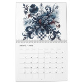 Unieke moderne Waterverf Abstracte kunst 2026 Kalender (Jan 2026)