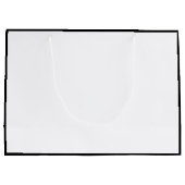 Unieke & moderne winkel tas met logo op maat groot cadeauzakje (Achterkant)