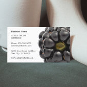 Unieke, moderne, zwarte-bessenvoedingsdeskundige visitekaartje