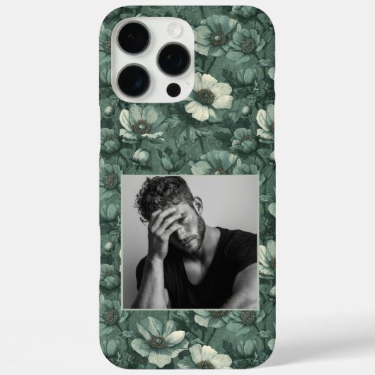 Unieke moeder cadeau anemoon op maat  Case-Mate iPhone case (Achterkant)
