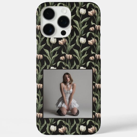 Unieke Moeder Cadeaus Tulp Bloem Foto Case-Mate iPhone Case (Achterkant)