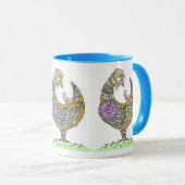 Unieke Moeder Hen-mok. Mok (Voorkant rechts)