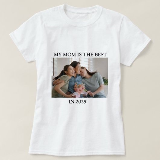 Unieke Moederdag Cadeau Verrassing T-shirt (Design voorkant)