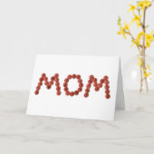 , unieke Moederdag Kaart (Gele Bloem)