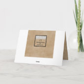 Unieke Moederdag Kaart met Rozen (Achterkant)