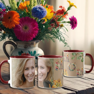 Unieke Moederdag met Bloemen & Custom Photo Mok