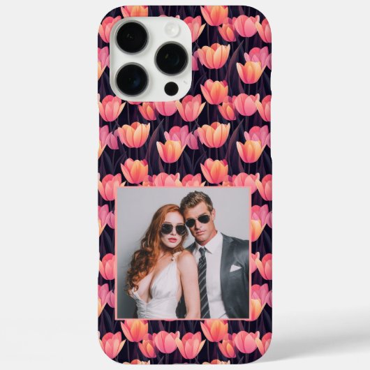 Unieke Moeders Moederdag Cadeaus Tulp Foto Case-Mate iPhone Case (Achterkant)