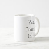 Wit 325 ml Klassieke witte mok (Voorkant rechts)