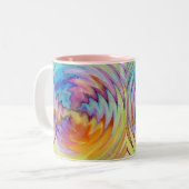 Unieke Mok Waterverf (Voorkant links)