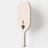 Unieke monogram naam Blush Pinkblush Pickleball Paddle (Links)