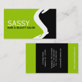 Unieke Monogram-Visitekaartjes Visitekaartje (Voorkant / Achterkant)