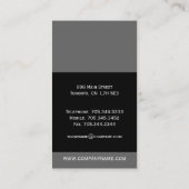 Unieke Monogram-Visitekaartjes Visitekaartje (Achterkant)