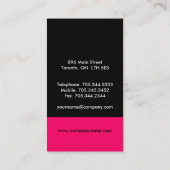 Unieke Monogram-Visitekaartjes Visitekaartje (Achterkant)