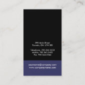 Unieke Monogram-Visitekaartjes Visitekaartje (Achterkant)