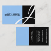 Unieke Monogram-Visitekaartjes Visitekaartje (Voorkant / Achterkant)