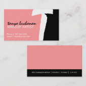 Unieke Monogram-Visitekaartjes Visitekaartje (Voorkant / Achterkant)