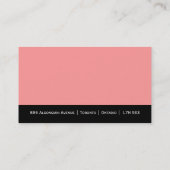 Unieke Monogram-Visitekaartjes Visitekaartje (Achterkant)