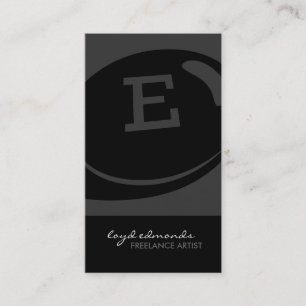 Unieke Monogram-Visitekaartjes Visitekaartje