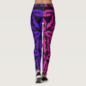Unieke mooie mandala leggings (Achterkant)