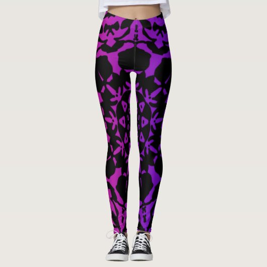 Unieke mooie mandala leggings (Voorkant)