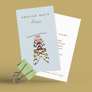 Unieke Moth Creative Designer Visitekaartje