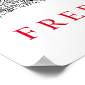 Unieke Motivatie vrije deur Poster (Hoek)