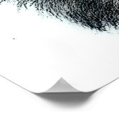 Unieke Motivatie Vrijheidsgolf Poster (Hoek)