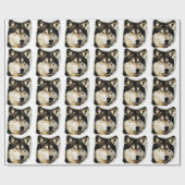 Unieke Motivatie wolf Cadeaupapier (Vlak)