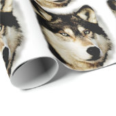 Unieke Motivatie wolf Cadeaupapier (Rol Hoek)