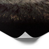 Unieke Motivatie Wolf Creative Square Poster (Hoek)