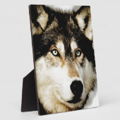 Unieke Motivatie wolf Fotoplaat (Zijkant)