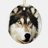 Unieke Motivatie wolf Keramisch Ornament (Links)