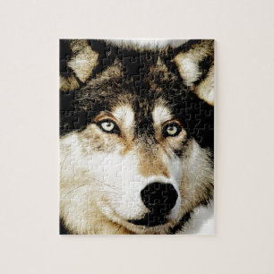 Unieke Motivatie wolf Legpuzzel
