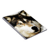 Unieke Motivatie wolf Notitieboek (Rechterzijde)