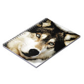 Unieke Motivatie wolf Notitieboek (Linkerzijde)