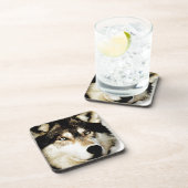 Unieke Motivatie wolf Onderzetter (Rechterzijde)