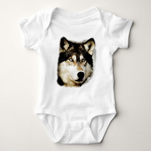 Unieke Motivatie wolf Romper (Voorkant)