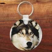 Unieke Motivatie wolf Sleutelhanger (Voorkant)