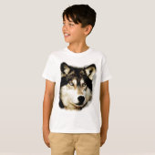 Unieke Motivatie wolf T-shirt (Voorkant volledig)