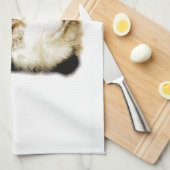 Unieke Motivatie wolf Theedoek (Quarter Fold)