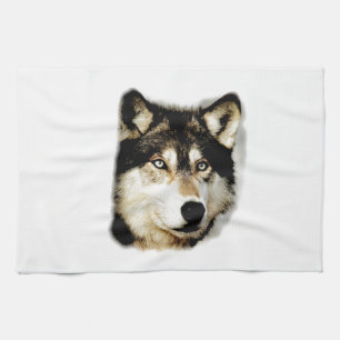 Unieke Motivatie wolf Theedoek